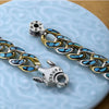 Pulsera DZI del Tibet de 9 Ojos