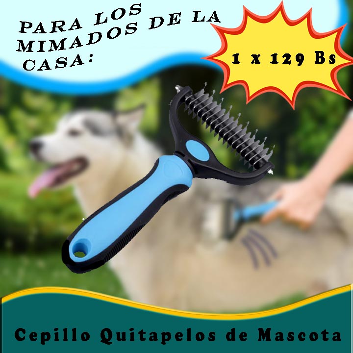 Cepillo para Quitar Pelos de Mascotas