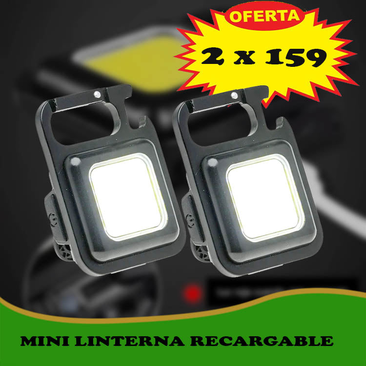 Minilinterna LED Potente y Recargable