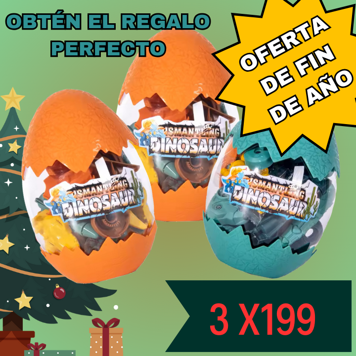 Huevos de Dinosaurios Armables