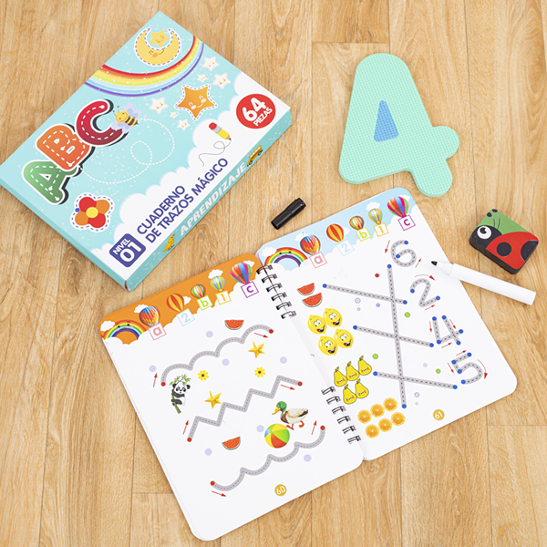 Cuaderno de Trazado Mágico
