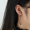 Pendientes con Forma de Zorro (Plateado)