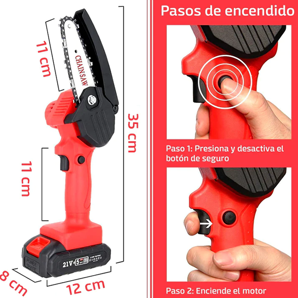 XTD™ Mini Motosierra Electrica