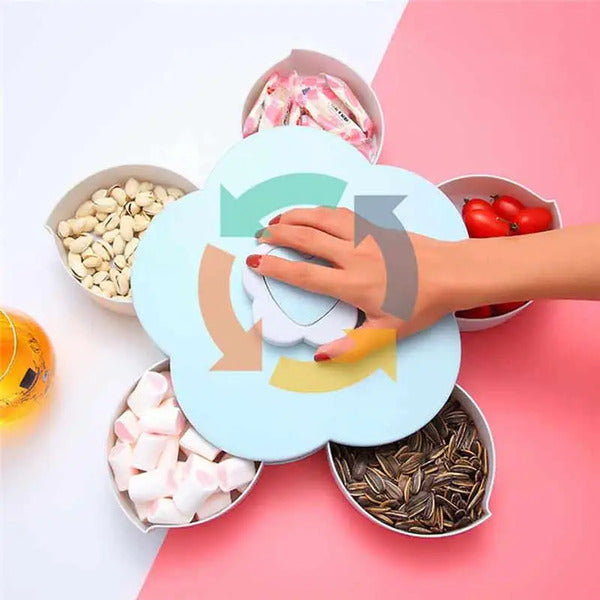 Organizador de Bocaditos en forma de Flor