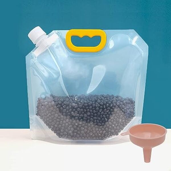 Bolsas para Almacenar Alimentos y Agua con Tapa