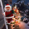 Papá Noel Trepador con Escalera Musical