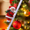 Papá Noel Trepador con Escalera Musical